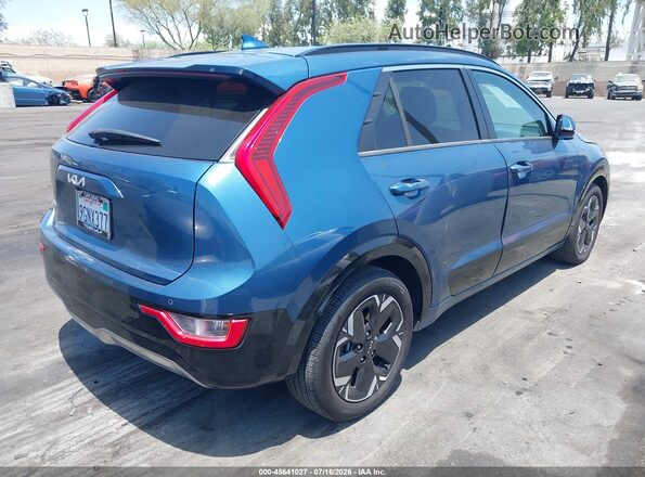 KNDCR3L16P5038774 2023 KIA NIRO EV Blue Rear right