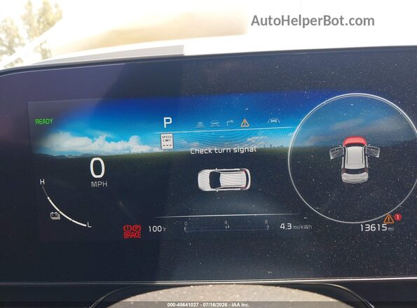 KNDCR3L16P5038774 2023 KIA NIRO EV Blue 