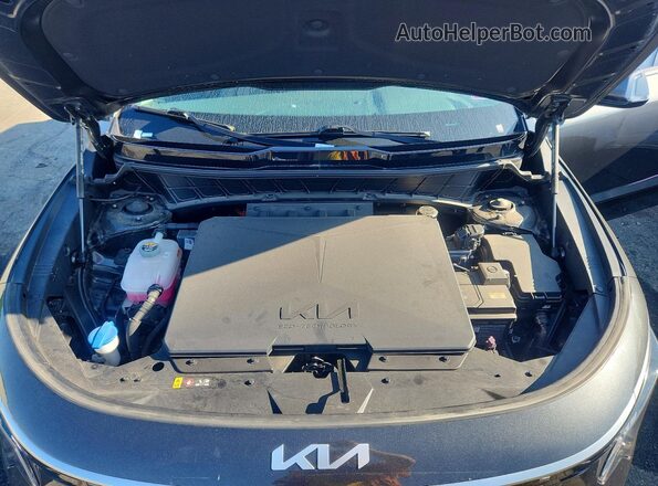 KNDCR3L19R5115883 2024 KIA NIRO Gray Շարժիչի բաժամունքի տեսք
