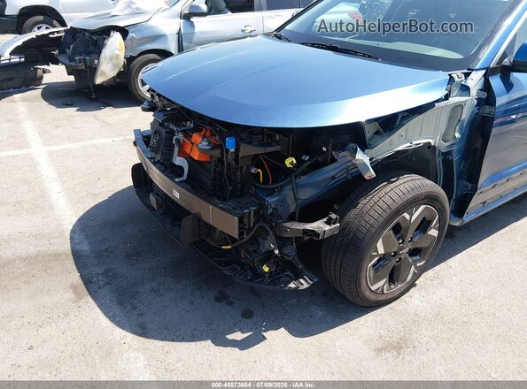KNDCR3L19R5117925 2024 KIA NIRO EV Blue Front view