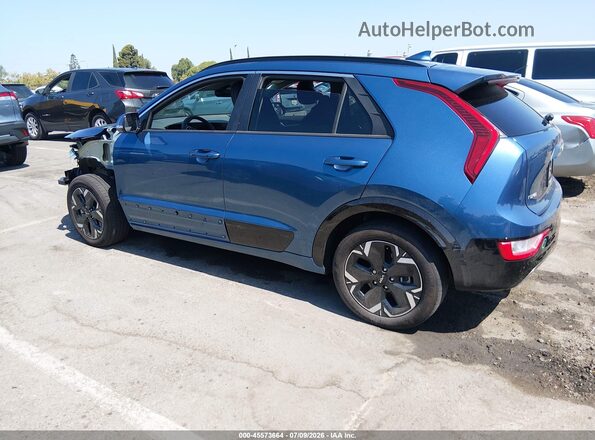 KNDCR3L19R5117925 2024 KIA NIRO EV Blue Rear left