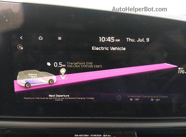 KNDCR3L19R5117925 2024 KIA NIRO EV Blue 