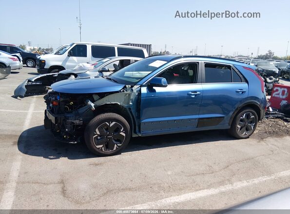 KNDCR3L19R5117925 2024 KIA NIRO EV Blue 
