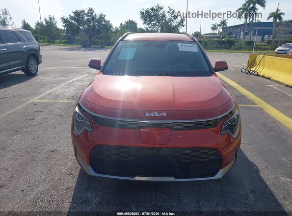 KNDCR3L1XP5045551 2023 KIA NIRO EV Orange Вид щитка приладів