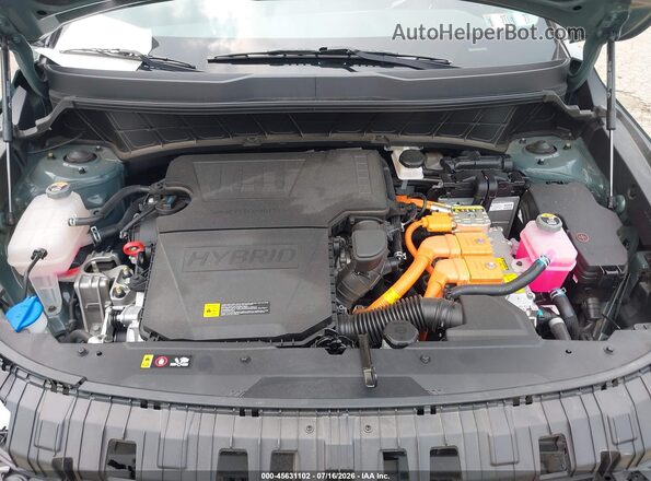 KNDCR3LE0P5118039 2023 KIA NIRO Green Widok z tyłu