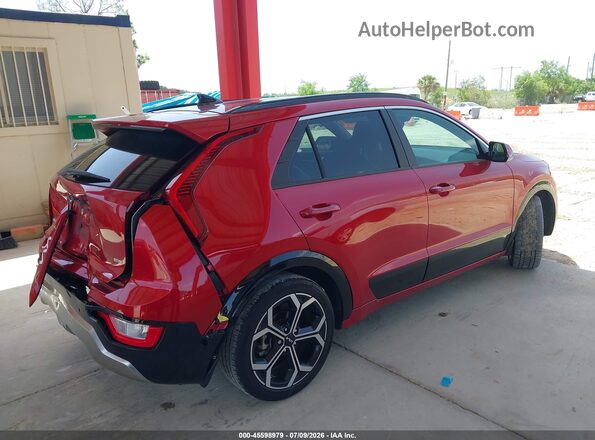 KNDCR3LE0R5131652 2024 KIA NIRO Red Trasero derecho