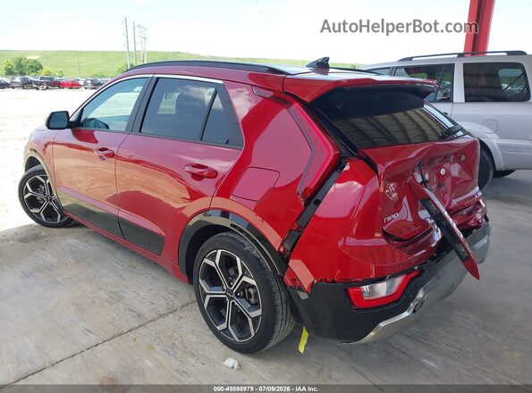 KNDCR3LE0R5131652 2024 KIA NIRO Red Trasero izquierdo