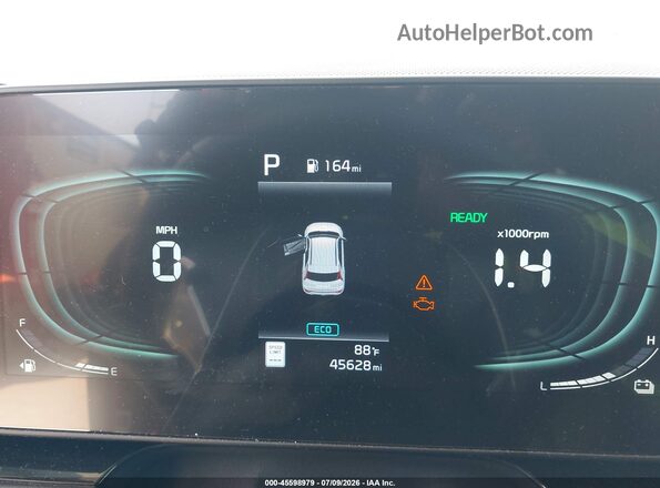 KNDCR3LE0R5131652 2024 KIA NIRO Red Vista de los asientos traseros