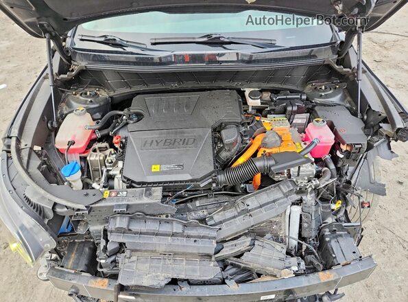 KNDCR3LE1P5042606 2023 KIA NIRO Charcoal Vista del compartimento del motor