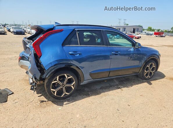KNDCR3LE1P5110810 2023 KIA NIRO Blue უკანა მარჯვენა
