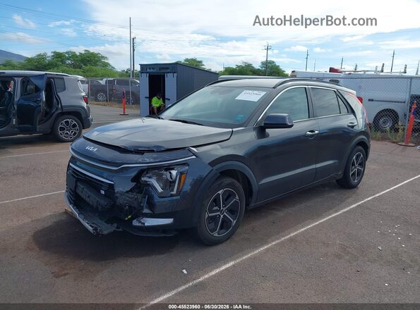 KNDCR3LE2P5039536 2023 KIA NIRO Серый Вид спереди