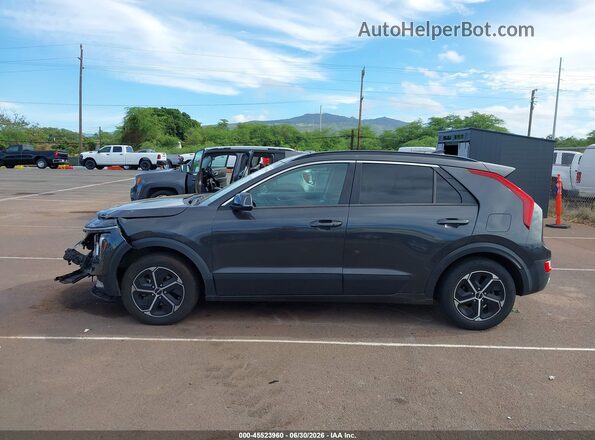 KNDCR3LE2P5039536 2023 KIA NIRO Серый Вид задней части салона