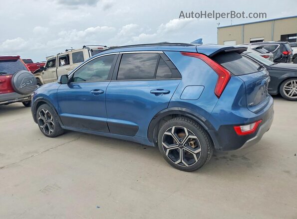 KNDCR3LE2R5135797 2024 KIA NIRO Blue Trasero izquierdo