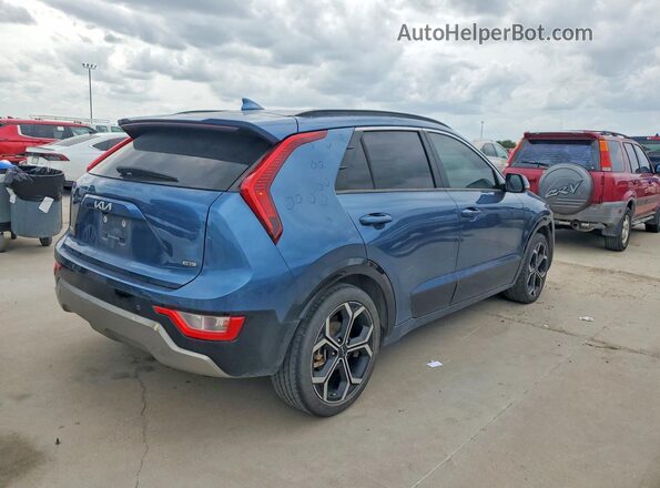 KNDCR3LE2R5135797 2024 KIA NIRO Blue Trasero derecho