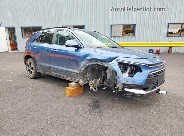 KNDCR3LE2S5287472 2025 KIA NIRO Blue Przód prawy