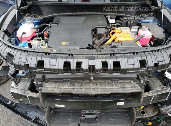 KNDCR3LE2S5287472 2025 KIA NIRO Blue Widok wnętrza z tyłu