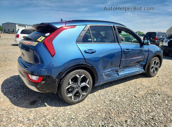 KNDCR3LE3P5090656 2023 KIA NIRO Blue Задня права чверть