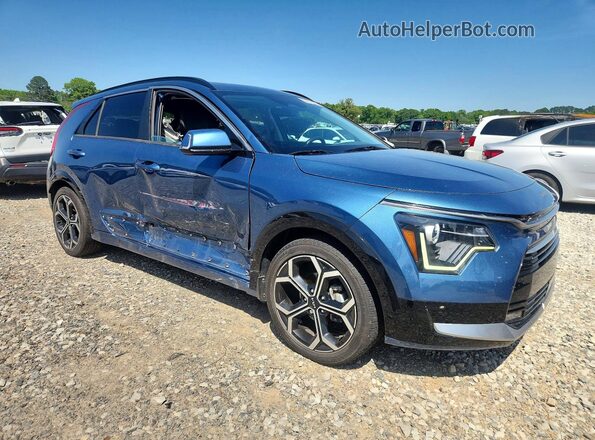 KNDCR3LE3P5090656 2023 KIA NIRO Blue Передня права чверть