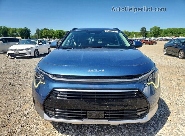 KNDCR3LE3P5090656 2023 KIA NIRO Blue Вид спереду
