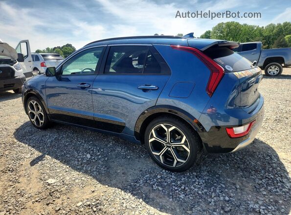 KNDCR3LE3P5090656 2023 KIA NIRO Blue Задня ліва чверть