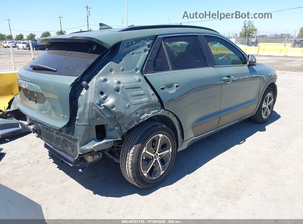 KNDCR3LE3P5107004 2023 KIA NIRO Зеленый Задняя правая четверть
