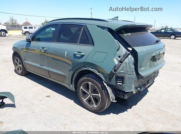 KNDCR3LE3P5107004 2023 KIA NIRO Зеленый Задняя левая четверть