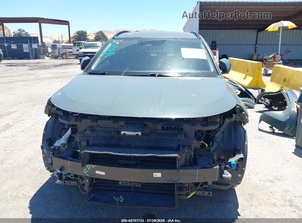 KNDCR3LE3P5107004 2023 KIA NIRO Зеленый Вид задней части салона