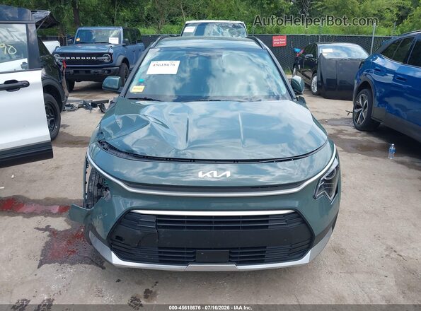 KNDCR3LE4R5190381 2024 KIA NIRO Green Instrument cluster view