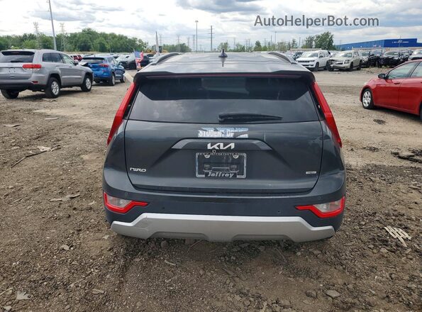 KNDCR3LE5P5052099 2023 KIA NIRO Gray Вид ззаду