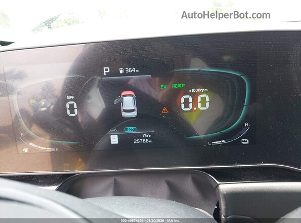 KNDCR3LE6P5057831 2023 KIA NIRO Green Հետևի նստատեղերի տեսք
