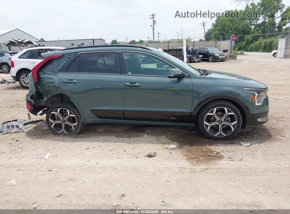 KNDCR3LE6P5057831 2023 KIA NIRO Green Սալոնի հետևի տեսք