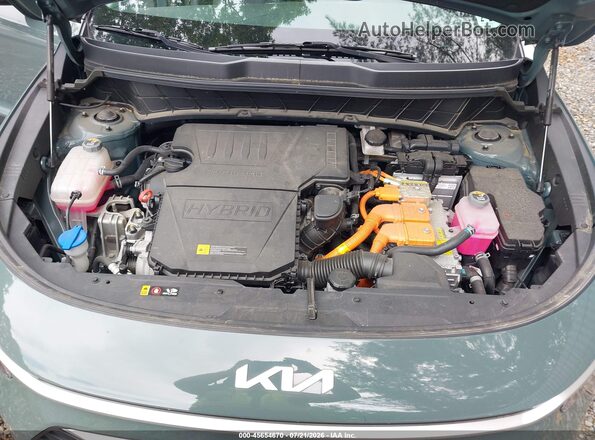 KNDCR3LE7P5070376 2023 KIA NIRO Green უკანა ხედი