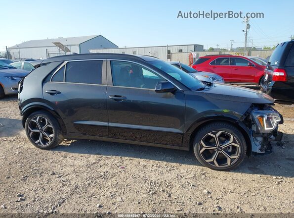 KNDCR3LE7R5121541 2024 KIA NIRO Gray Widok wnętrza 360 stopni