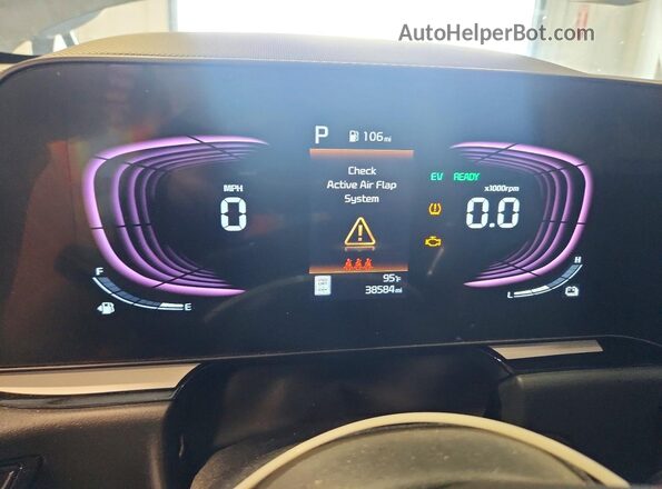 KNDCR3LE7S5269047 2025 KIA NIRO Gray Вид щитка приладів