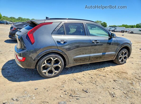 KNDCR3LE8P5042215 2023 KIA NIRO Black Rear right
