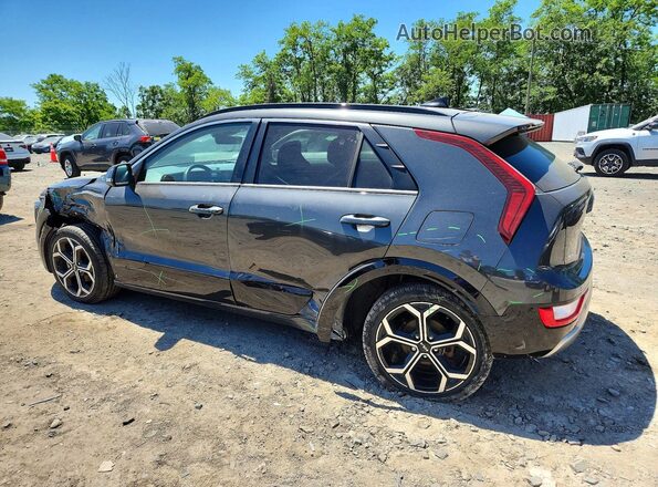 KNDCR3LE8P5042215 2023 KIA NIRO Black Rear left
