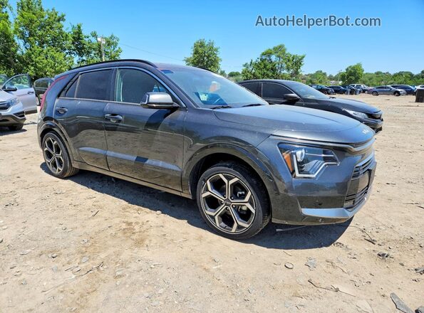 KNDCR3LE8P5042215 2023 KIA NIRO Black Front right