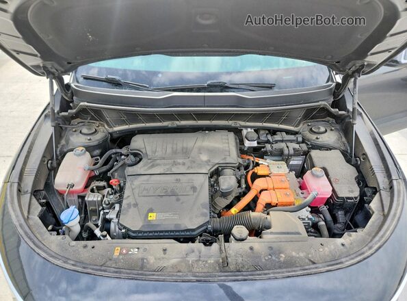 KNDCR3LE8R5148540 2024 KIA NIRO Серый Вид подкапотного пространства