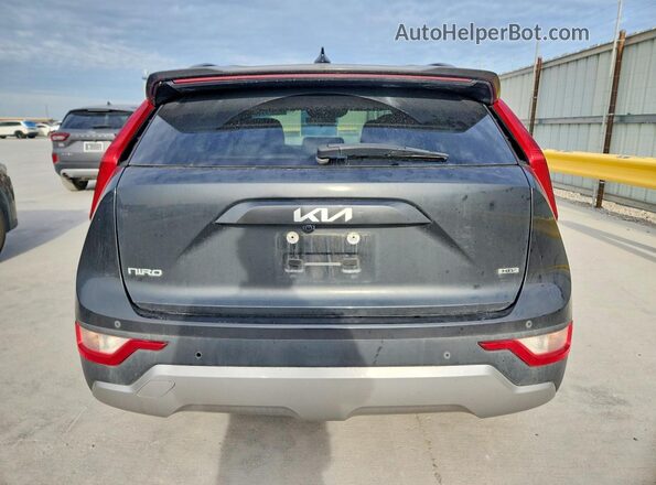 KNDCR3LE8R5148540 2024 KIA NIRO Серый Вид сзади