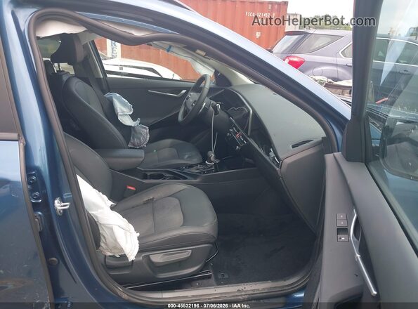KNDCR3LE9S5276114 2025 KIA NIRO Blue Vista interior delantera
