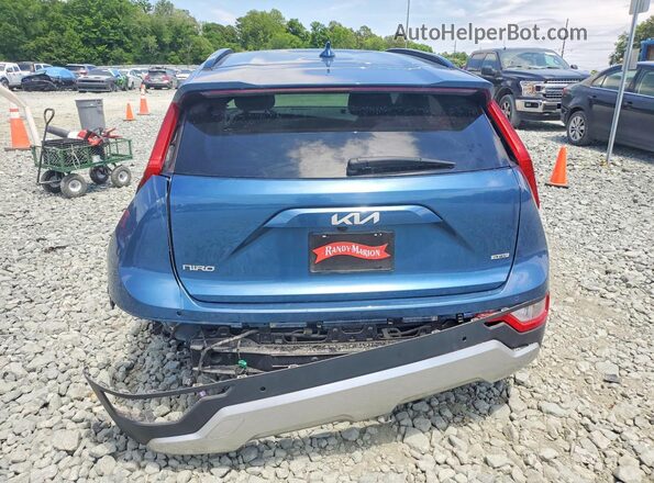 KNDCS3LF0R5144074 2024 KIA NIRO Blue Widok z tyłu