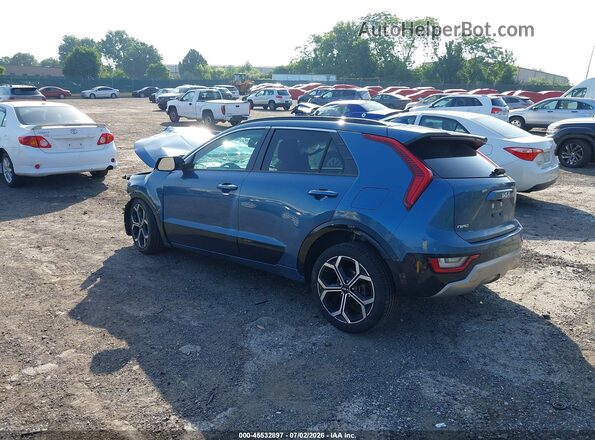 KNDCT3LE0P5047796 2023 KIA NIRO Blue Задня ліва чверть