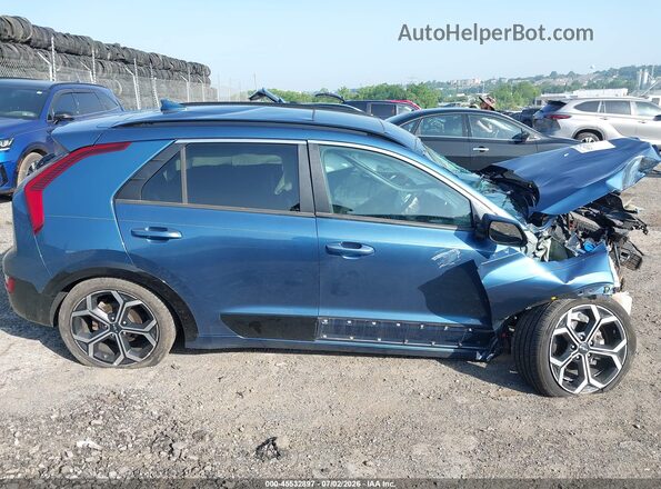 KNDCT3LE0P5047796 2023 KIA NIRO Blue Панорамний вид салону 360°