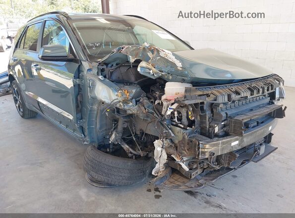 KNDCT3LE1P5034071 2023 KIA NIRO Зеленый Вид спереди