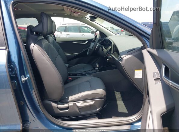 KNDCT3LE2S5227077 2025 KIA NIRO Blue წინა სალონის ხედი