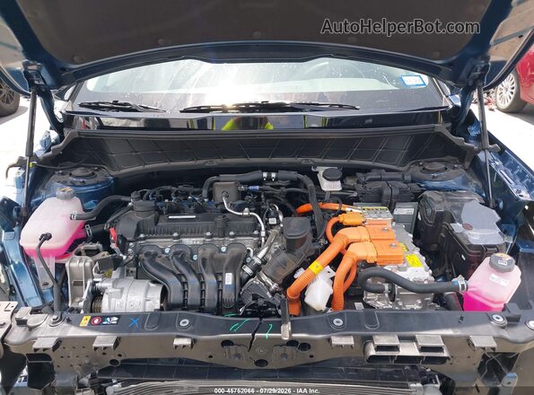 KNDCT3LE2S5227077 2025 KIA NIRO Blue უკანა ხედი