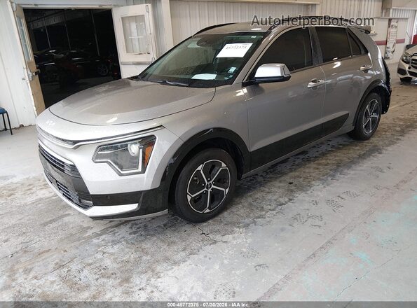 KNDCT3LE3P5035139 2023 KIA NIRO Серый Передняя левая четверть