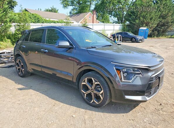 KNDCT3LE3P5042155 2023 KIA NIRO Gray Առջևի աջ