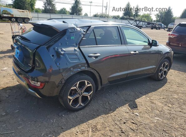 KNDCT3LE3P5042155 2023 KIA NIRO Gray Հետևի աջ