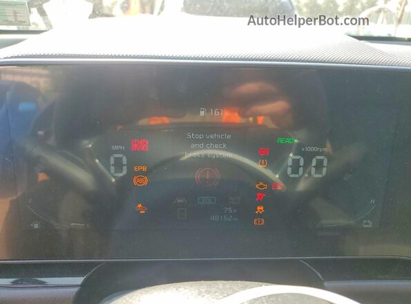 KNDCT3LE3P5042155 2023 KIA NIRO Gray Սարքավորումների վահանակի տեսք